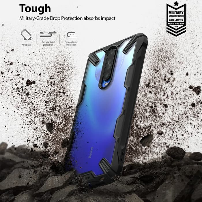 Ringke Fusion X Casing Anti Crack For Xiaomi Redmi K30 / K30 5G