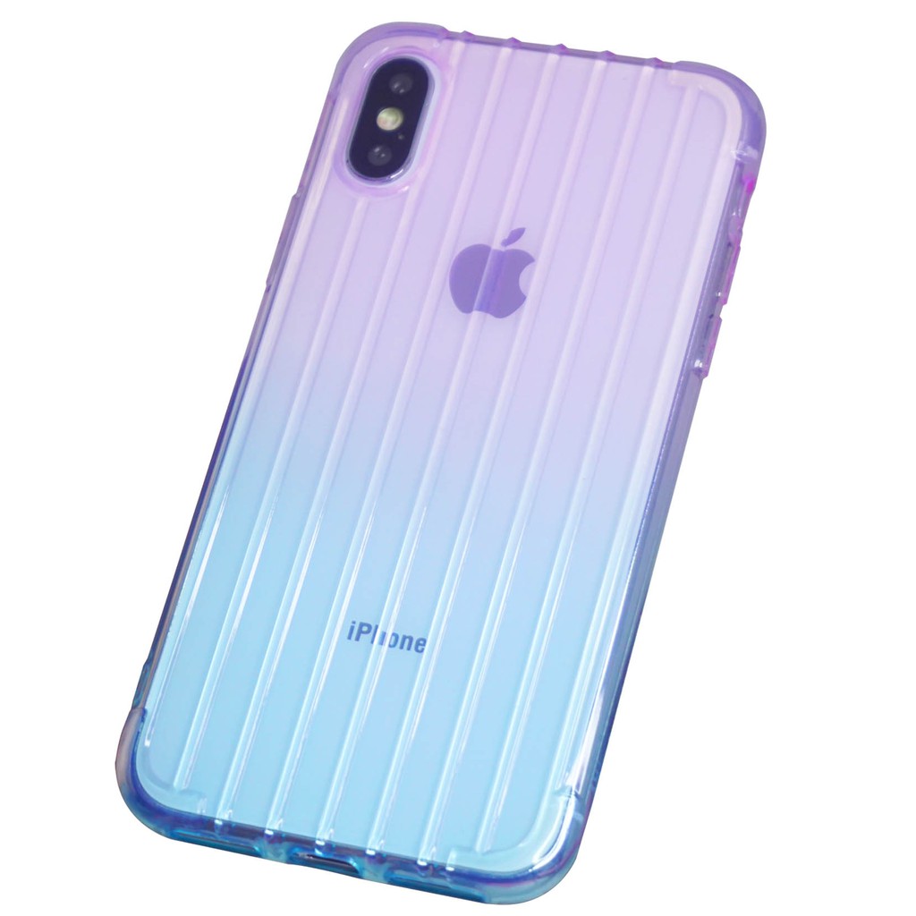 Softcase Clear Iphone 6G  - Iphone 6G+ -  Iphone 7G/SE 2020 -Iphone 7G+ Motif Koper Colorway