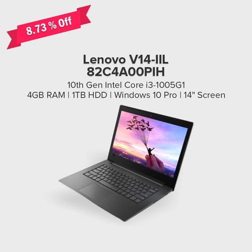 LENOVO V14 IIL CORE I3 1005G1 4GB SSD 256 GB WIN 10 IRON GREY