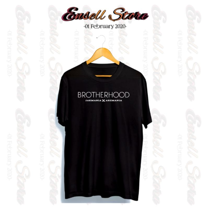 Kaos Jakmania X Aremania Brotherhood // Plastisol •EnsellStore•