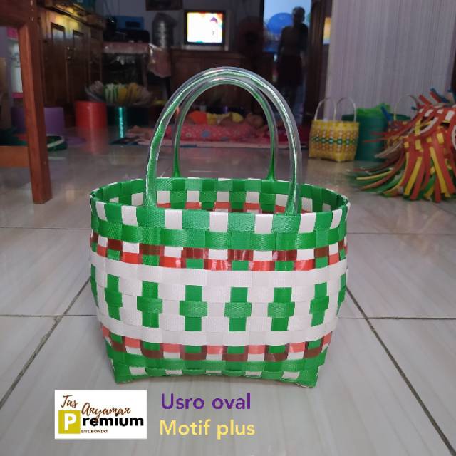 Tas Belanja/ Tas Souvenir/ Anyaman Premium Situbondo uk usro