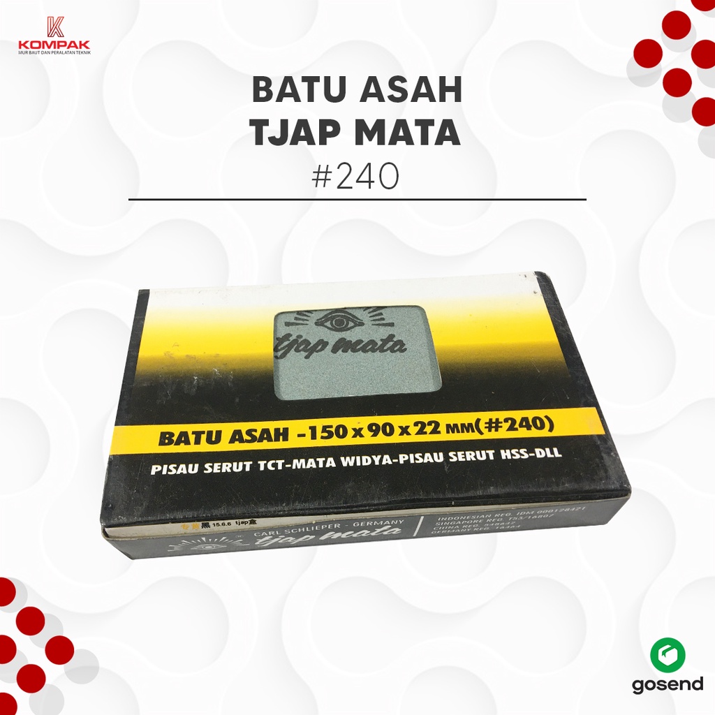 TJAP CAP MATA BATU ASAH PISAU TCT 240 GERMANY ORIGINAL EYEBRAND