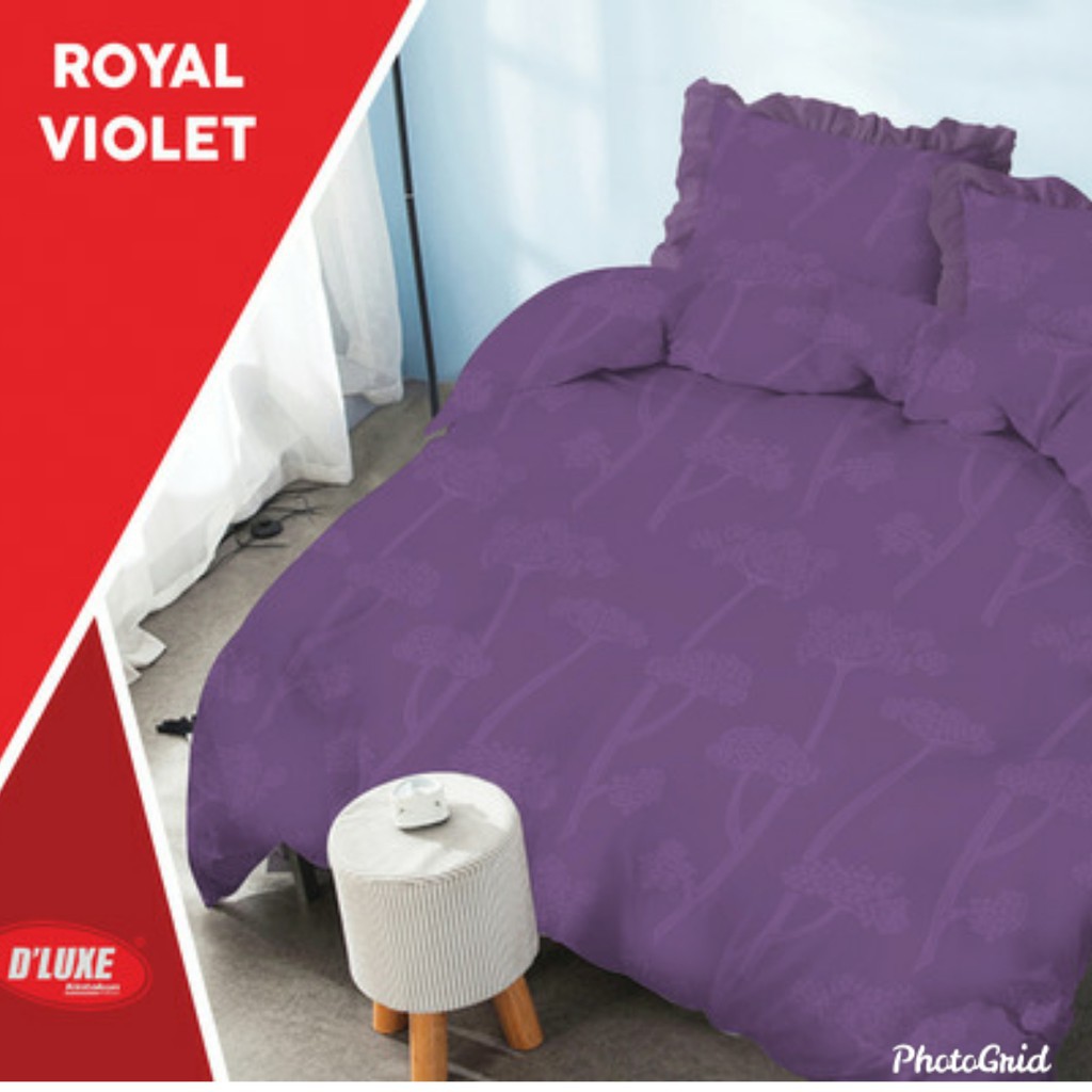 SPREI KINTAKUN 180X200 EMBOSS UNGU