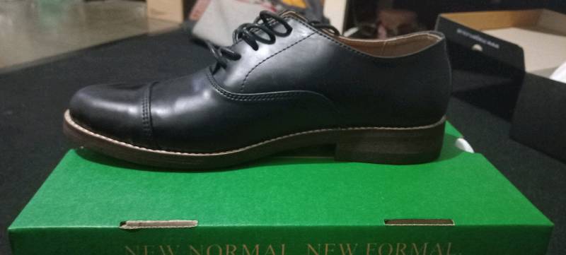 Brygan Craftmanship - Sepatu Kerja Pantofel Sanada Derby Oxford Black