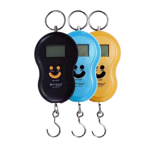 Timbangan Gantung Digital Portable Electronic scale / Timbangan Gantung Digital Koper Smile Kapasitas 50KG