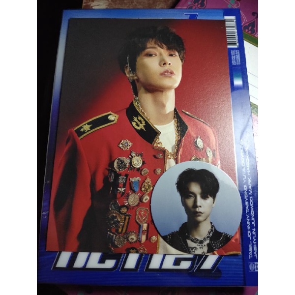 (BACA DESC) Album Nct 127 Punch 2nd Player Postcard Doyoung Circle Johnny/Repackage Album Nct 127 Ne