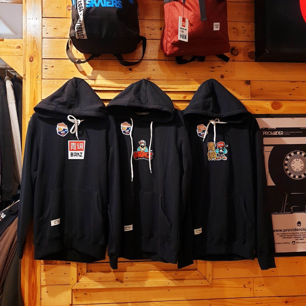 HOODIE BRONZE ORIGINAL DISTRO - JAKET PRIA BRONZE ORIGINAL BRAND