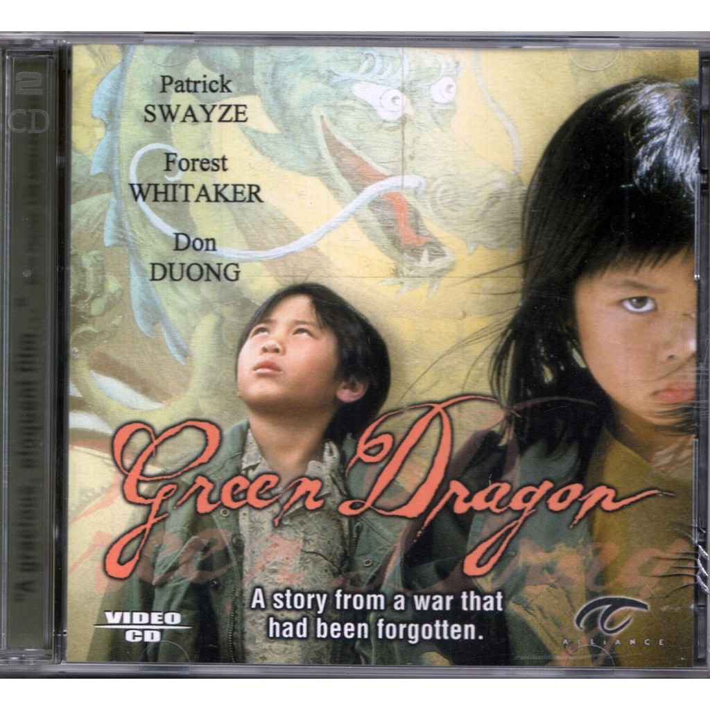 GREEN DRAGON IMPORT VCD - PATRICK SWAYZE, FOREST WHITAKER