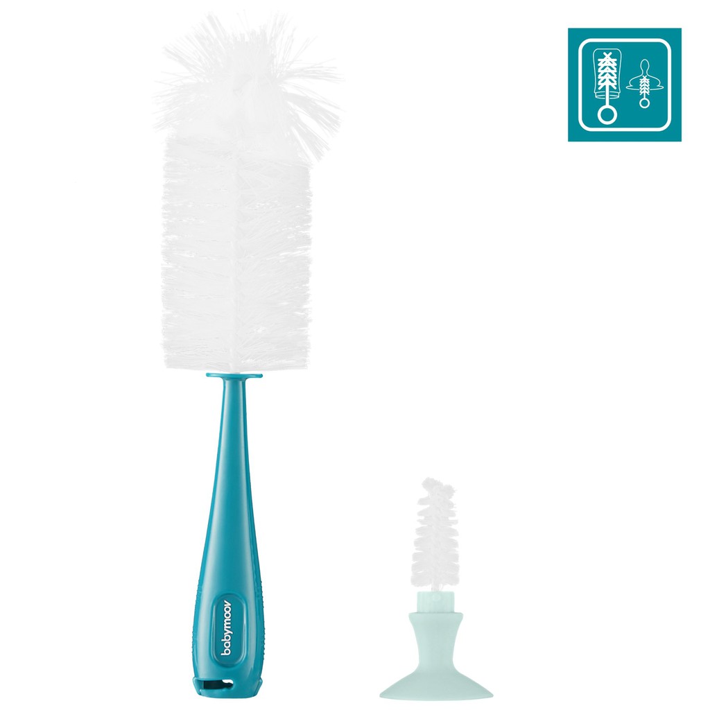 Babymoov - Bottle &amp; Nipple Brush GREEN