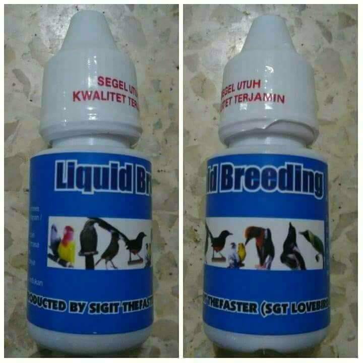 ORIGINAL SIGITTHEFASTER Liquid Breeding/vitamin burung/vitamin SIGIT THE FASTER