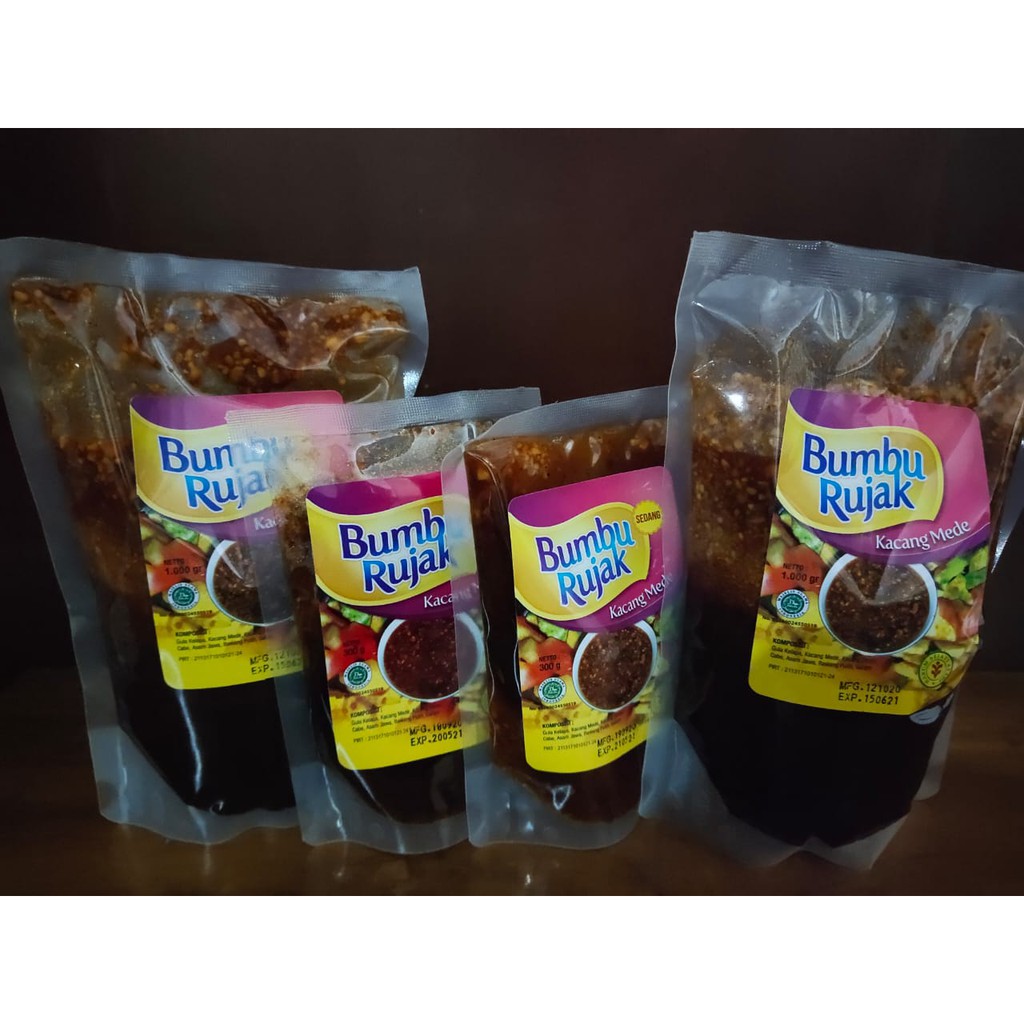 

Bumbu Rujak Kacang Mede kemasan Pouch 1000 gram