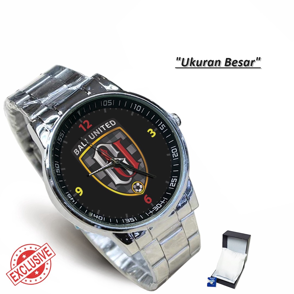 Jam Tangan Rantai Couple FC BALI UNITED (Nice)