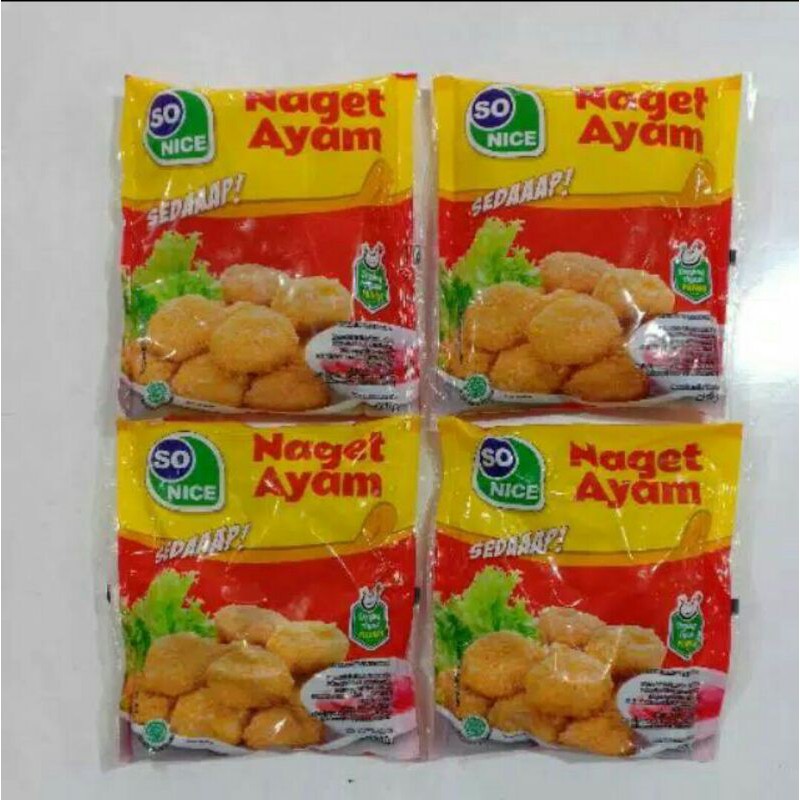 

Nugget so nice coin ukuran 200gr