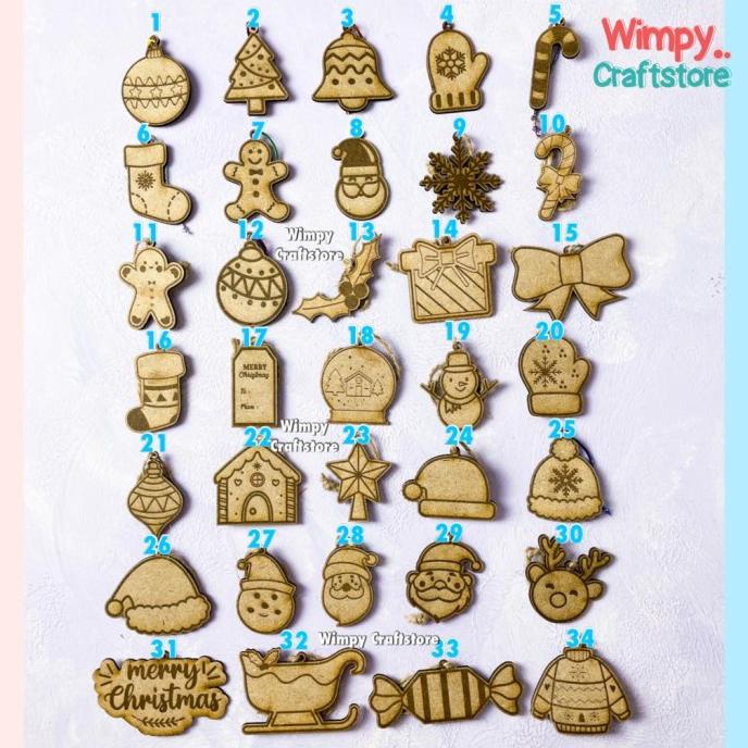 

Ornament Pohon Natal Hiasan Natal Dekorasi Natal Christmas Hampers wimp11 Ayo Order