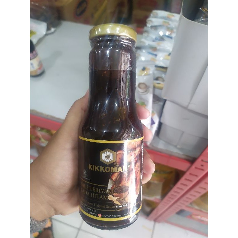 

Kikkoman Saus Teriyaki Lada Hitam 300gr