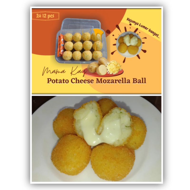 Potato cheese Mozarella Ball