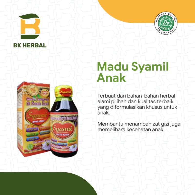 

Madu Anak Syamil Dates Honey 125ml