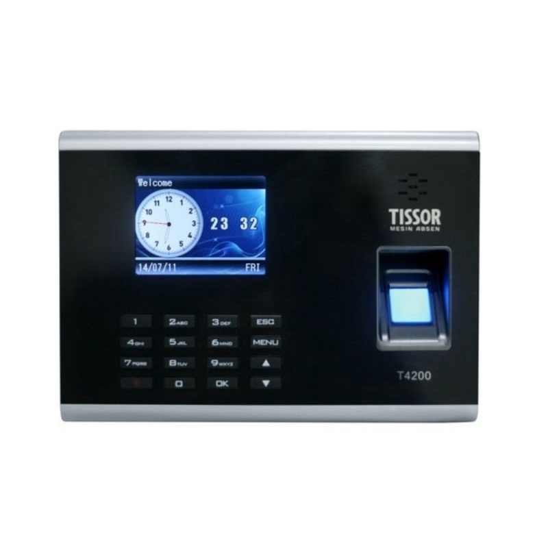 Mesin absen TISSOR T4200 / Absensi Sidik Jari / Finger Print T-4200