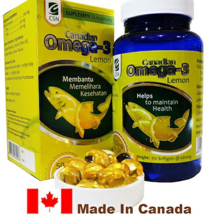 CSN Canadian Omega 3 Lemon fo and Adult 1R6