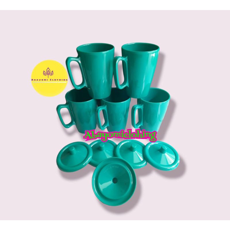 MUG 500ML DENGAN TUTUP / MUG MELAMIN TUTUP / MUG MELAMIN 500ML BERKUALITAS / MUG GAGANG MELAMIN