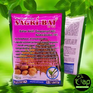 FUNGISIDA SISTEMIK SAGRI BAT 70WP 40GRAM | Shopee Indonesia