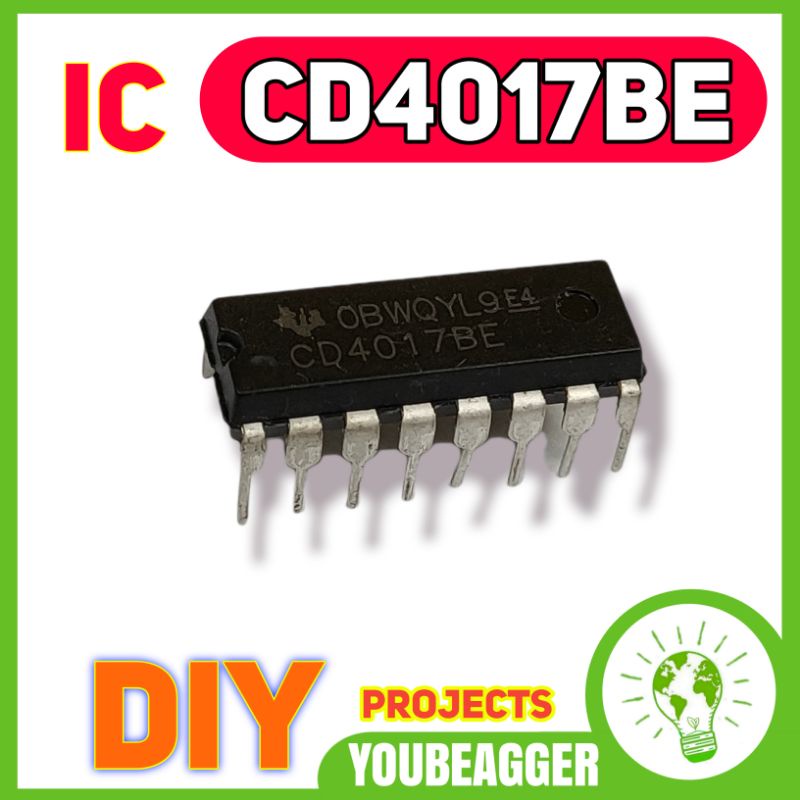 IC CD4017BE