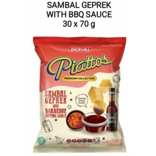 

piattos sambal geprek with bbq sauce