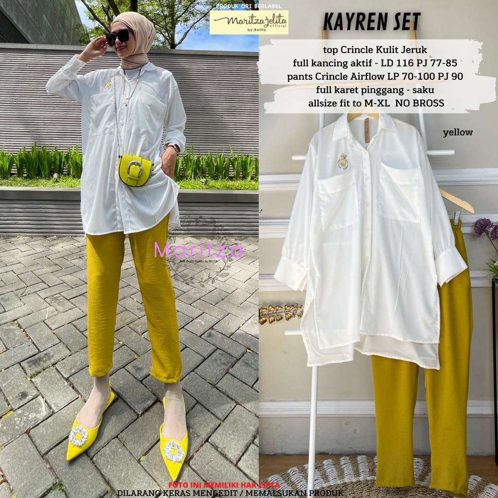 KAYREN SET + KEY JUMBO SET ori by MARITZA