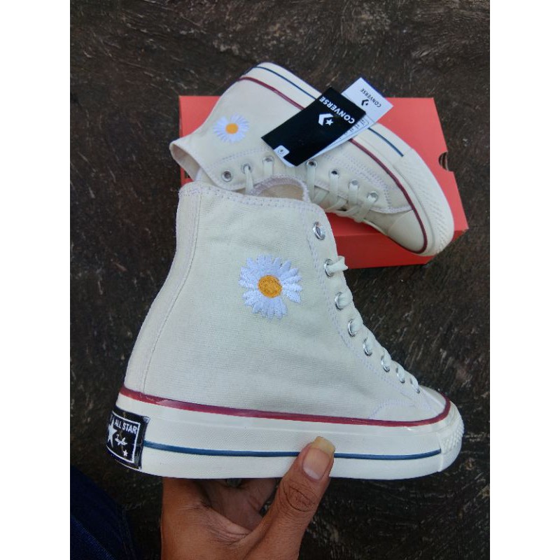 SEPATU CONV3RSEE 70S PEACE MINUSONE OFF WHITE HIGH PREMIUM BNIB