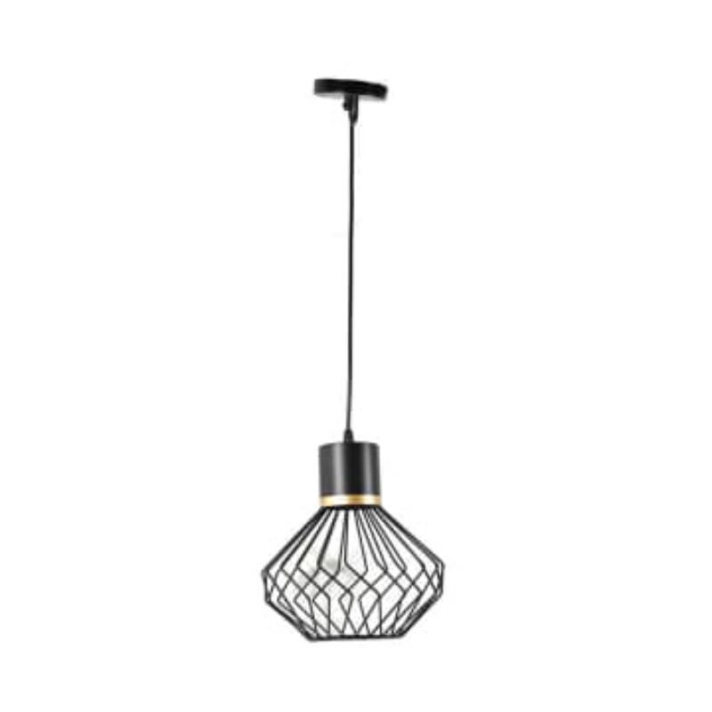 Eglare Khola Lampu Gantung Hias - Hitam