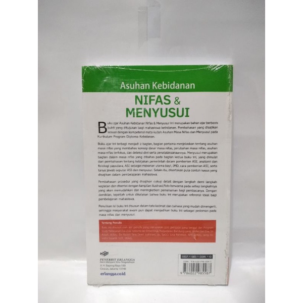 (ORIGINAL) BUKU ASUHAN KENDIANAN NIFAS &amp; MENYUSUI SRI ASTUTI