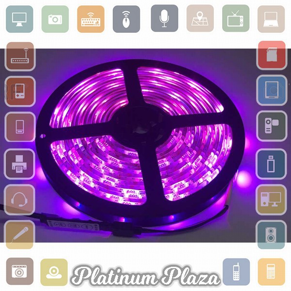 Lampu Led Strip 5050 RGB with USB Controller 3M - Multi-Color`RW8REU-