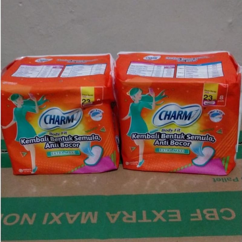 charm body fit/ pembalut