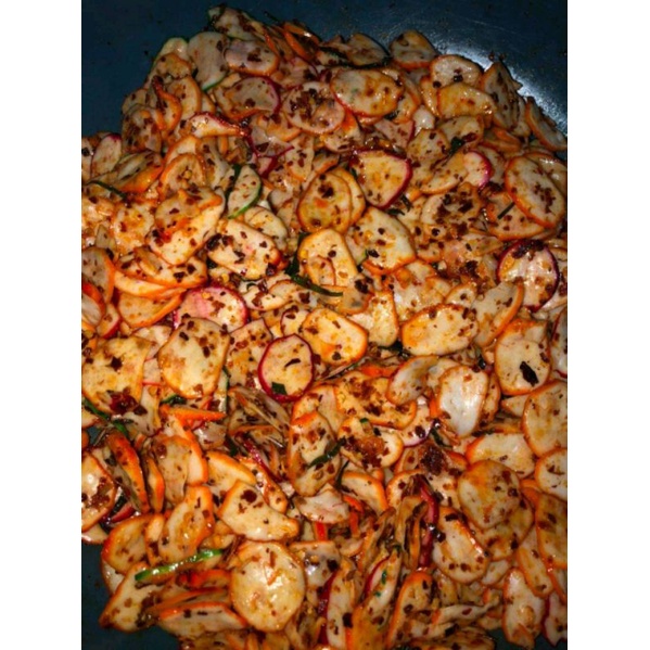 

kerupuk seblak bantet renyah