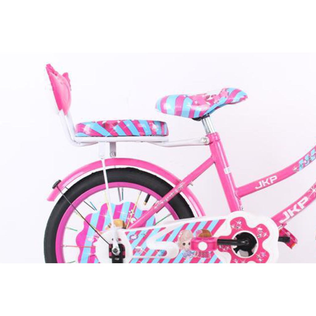 Sepeda Mini Anak Perempuan JKP Princess Bahan Chromoly Size 12 & 16 Inchi Garansi Original SNI COD-5