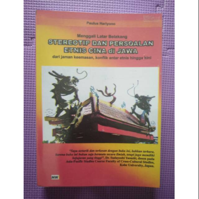 Buku sejarah asia timur - sejarah cina - tionghoa - stereotip dan persoalan etnis cina di jawa