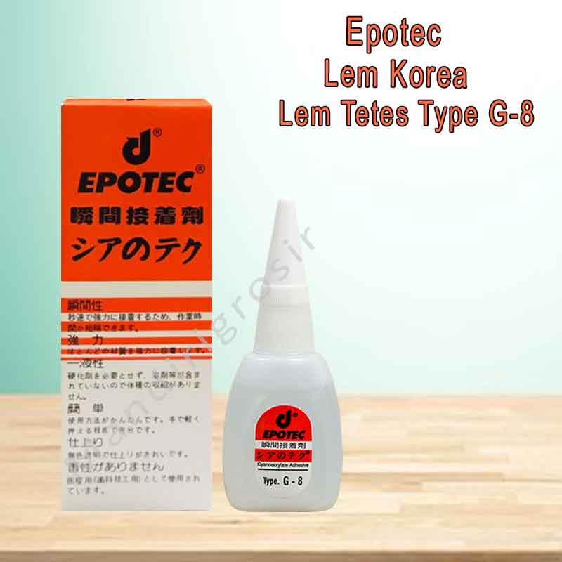 Lem Korea * Epotec * Lem Tetes * Type G-8