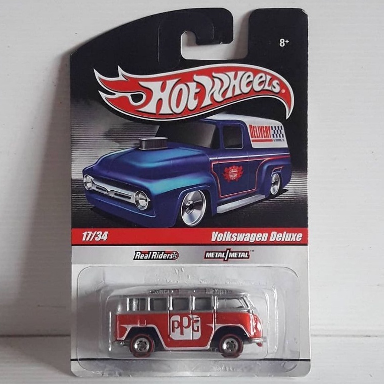 HOTWHEELS DELIVERY VOLKSWAGEN DELUXE MERAH