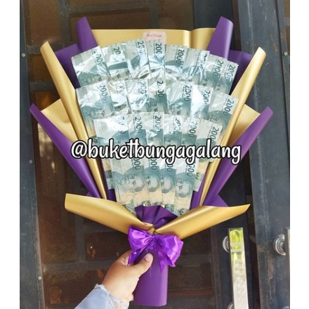buket uang 2000 asli murah