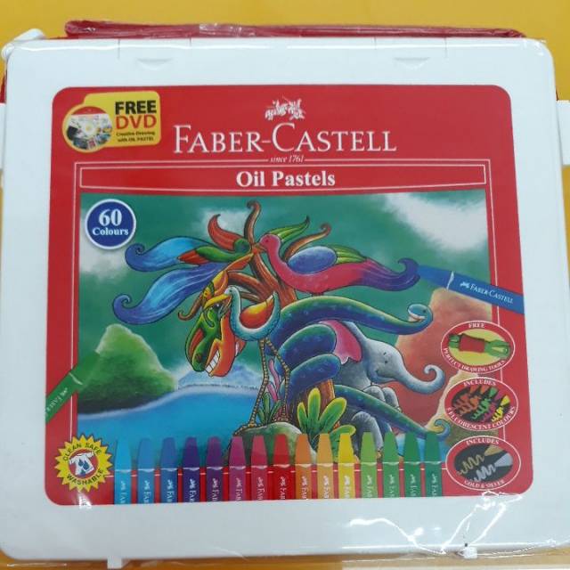 

Crayon Hexa Oil Pastels 60 Free DVD