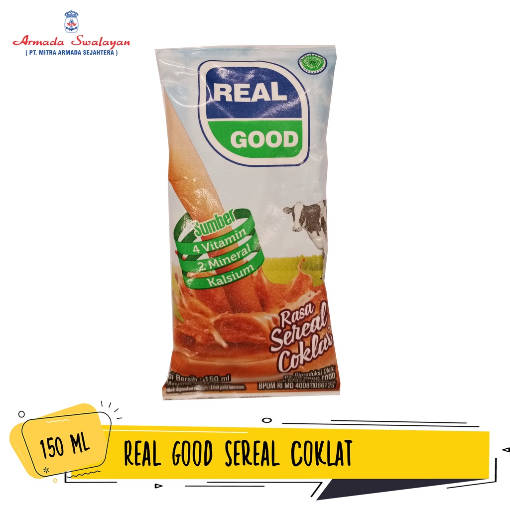 

Real Good Sereal Cokelat | Real Good Sweet Cheese 150ml
