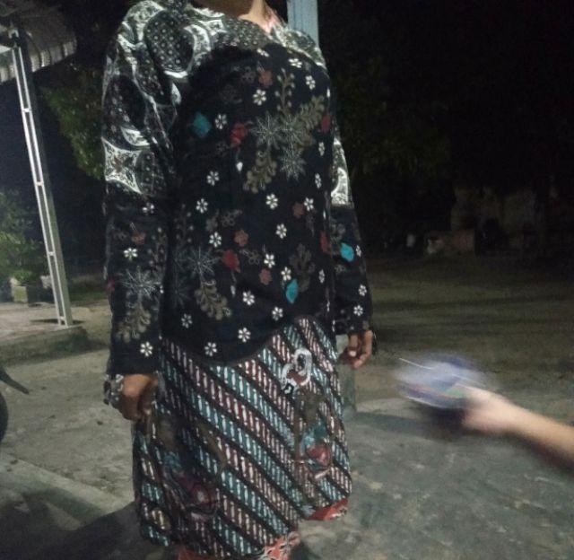 Tunik Batik Sekar Jagat #3 Tunic Batik Vania Seragam Batik Cewek Batik Kerja Cantik Muslim Solo