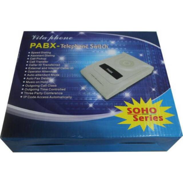 PABX VITAPHONE TC208 (2LINE, 8EXT) SOHO SERIES - TELEPHONE SWITCH #Best Product &amp; High Quality