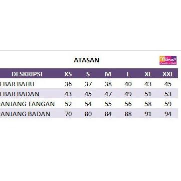 ☞ Atasan nibras putih na 37 nibras putih hitam coksu na 37 ✹