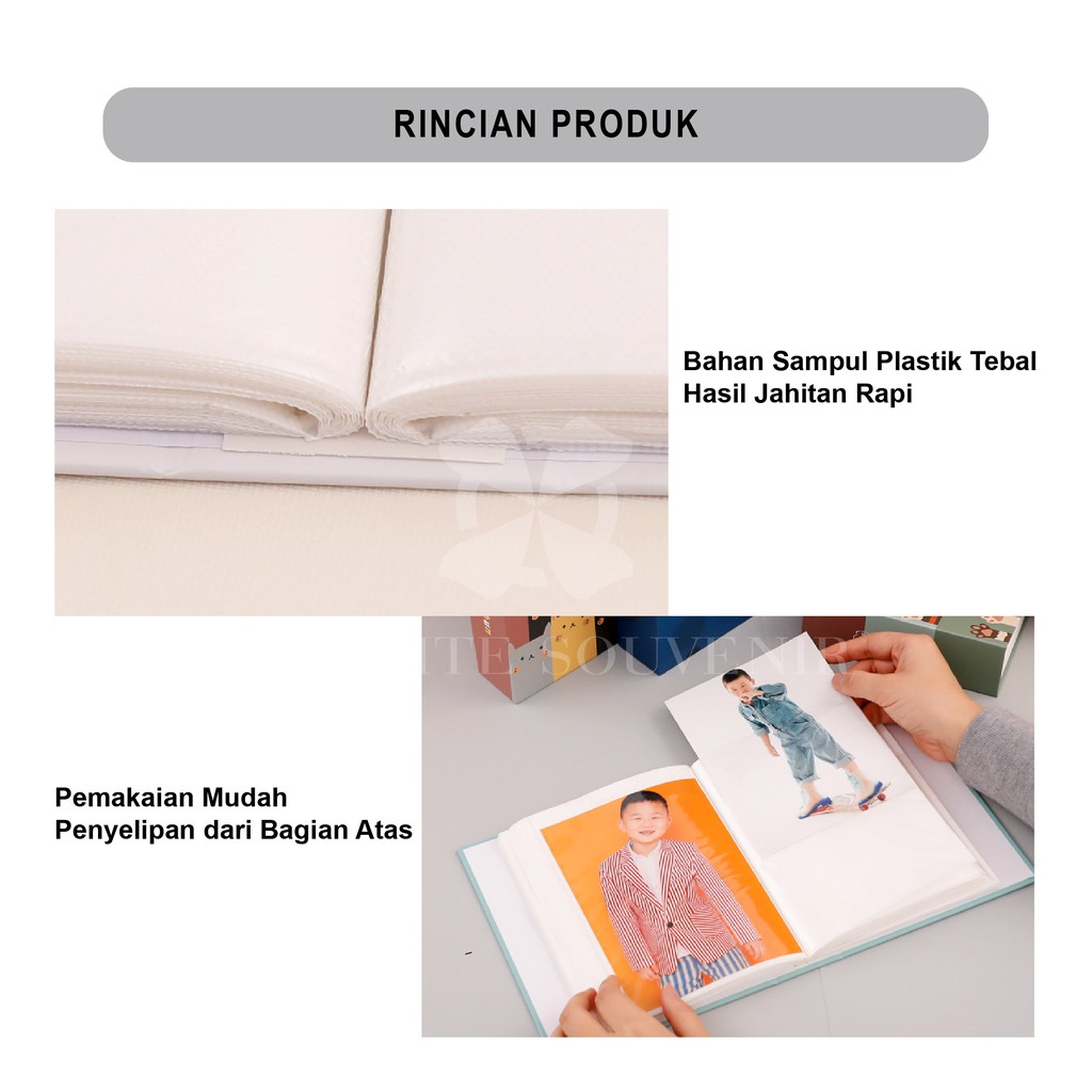 Buku Album Foto Polaroid 4R PLUS ( 11 x 16 cm ) / Collection Book Foto Laminating Murah ALBUM FOTO ISI 100 PCS ALBUM FOTO BESAR PHOTOBOOK Anak Keluarga / Album