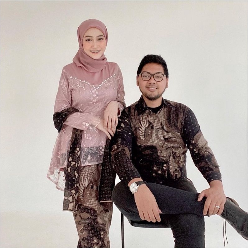 Maura Couple - Sania Ruffle Batik Couple ori Ndoro jowi DNT Garansi Termurah Shopee - Couple Desiana