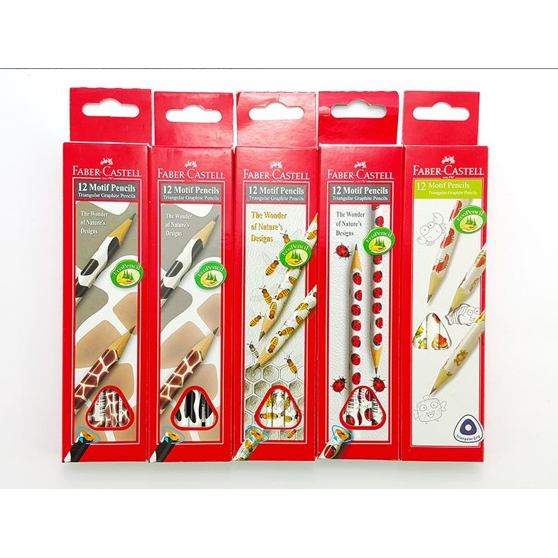 

Pensil Motif Faber Castell 5 Motif