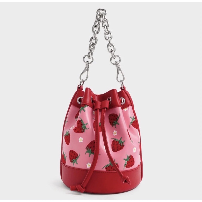 C Zetta Drawstring Bucket Bag