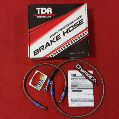 Selang Rem TDR Racing Aerox 155 Old ABS All New Aerox 155 Connected ABS Silver