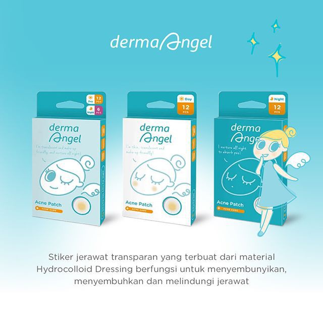 DERMA ANGEL Acne Patch Masker Wajah Anti Jerawat